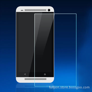 Super anti crack 0.2mm 0.33mm tempered-glass screen protector for HTC ONE M7